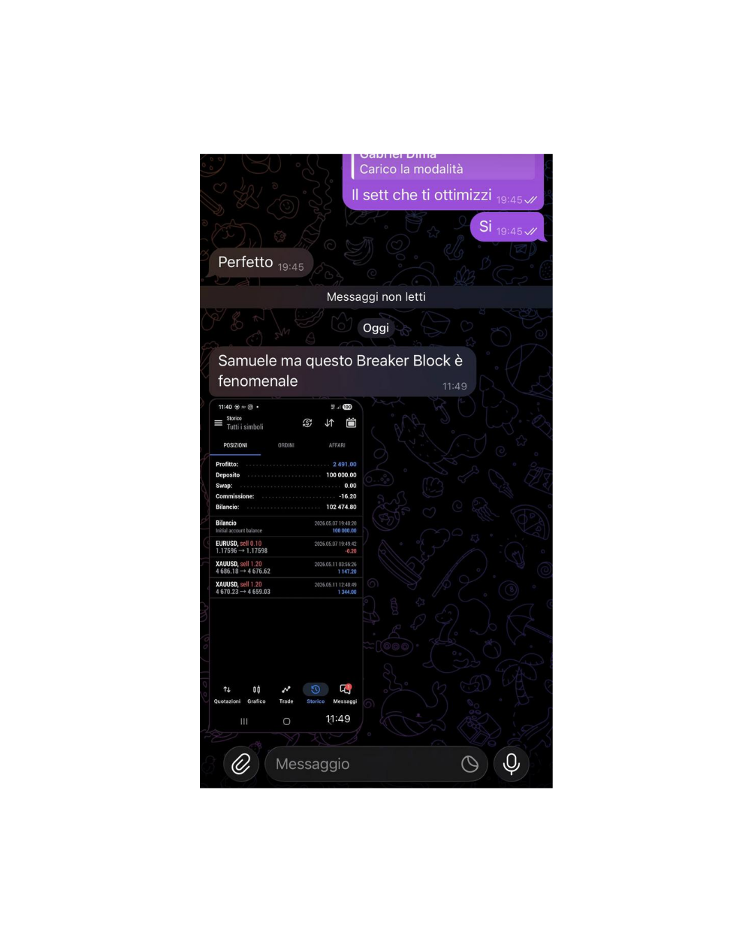 Risultato cliente 8