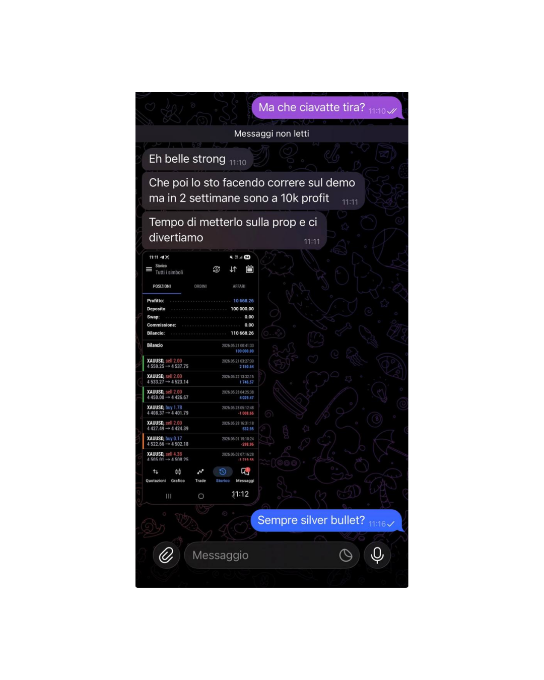 Risultato cliente 1