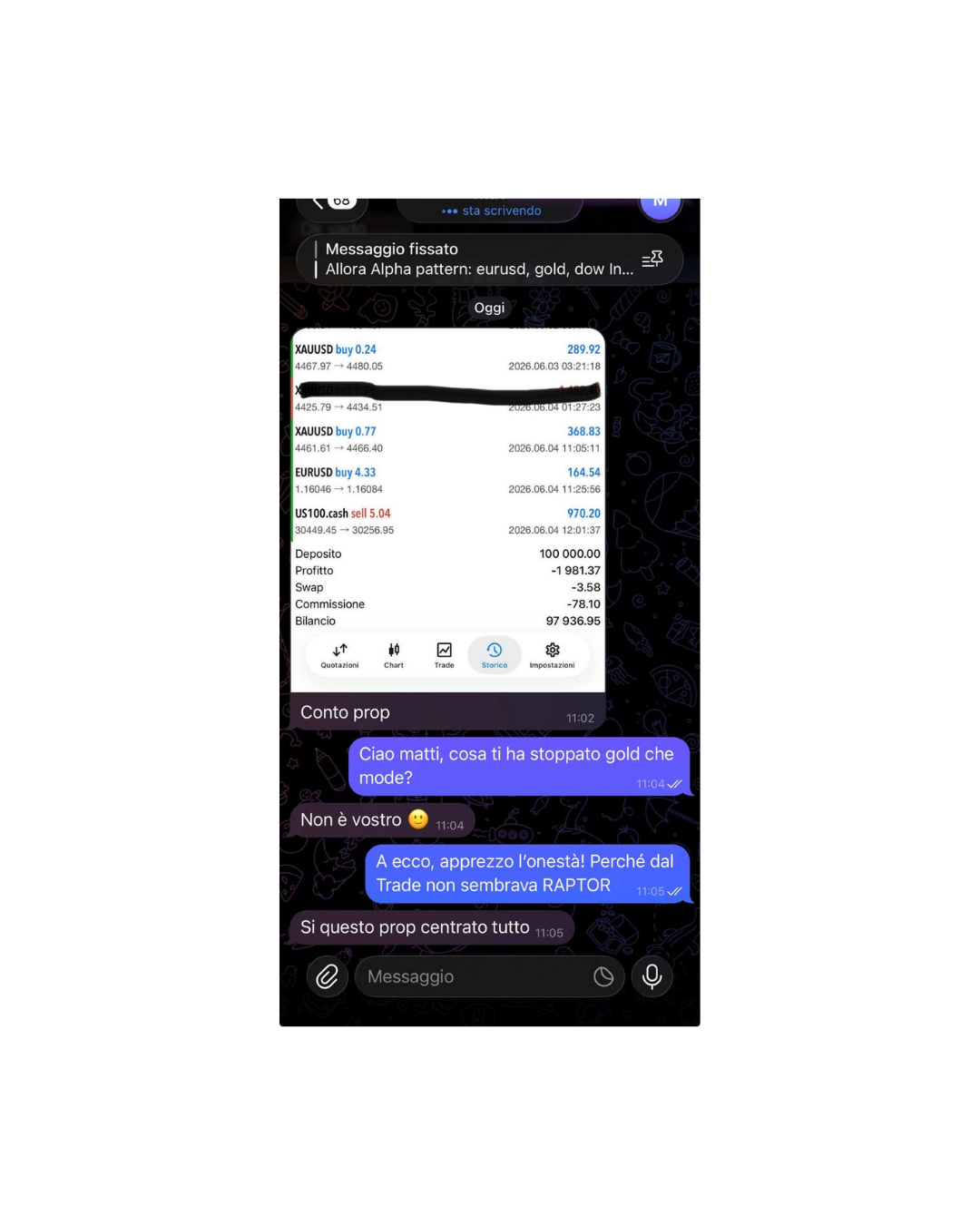 Risultato cliente 5